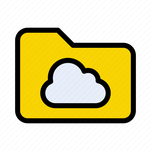 Cloud, files, folder, online, storage icon - Download on Iconfinder