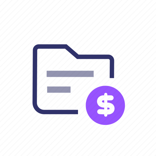 Business, currency, dollar, finance, folder, marketing, payment icon - Download on Iconfinder