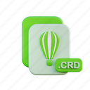 crd, file, document, folder, report, business, archive, chart