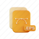 eps, file, document, folder, report, business, archive, chart