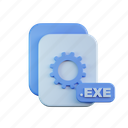 exe, file, document, folder, report, business, archive, chart