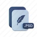 psd, file, document, folder, report, business, archive, chart