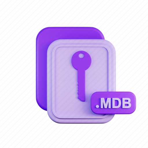 Mdb, file, document, folder, report, business, archive icon - Download on Iconfinder