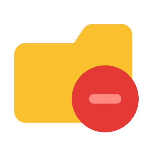 Delete, folder, file, storage, document, remove, files icon - Download on Iconfinder