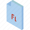 file, flash, folder, iso, isometric