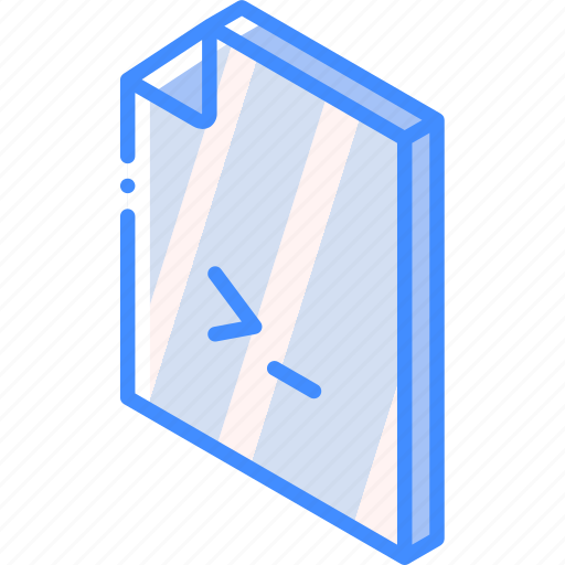File, folder, iso, isometric, shell icon - Download on Iconfinder