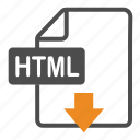 document, download, file, html