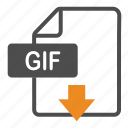 document, download, extension, file, format, gif