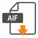 aif, audio, document, download, extension, file, format