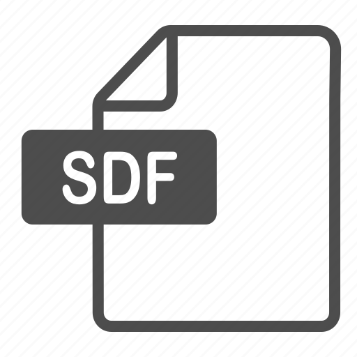 Document, extension, file, format, sdf, standard icon - Download on Iconfinder