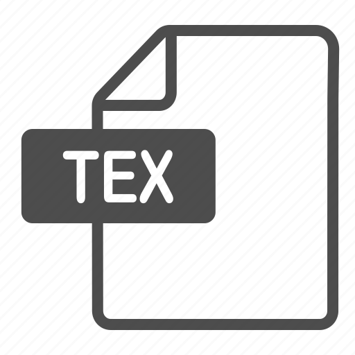 Document, extension, file, format, latex, tex icon - Download on Iconfinder
