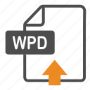document, extension, file, format, upload, wordperfect, wpd
