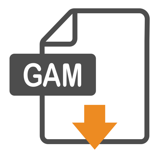 Document, download, extension, file, format, gam icon - Download on Iconfinder