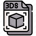 3ds, document, extension, folders