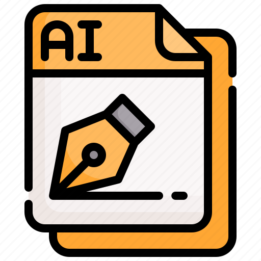 Ai, files, and, folders, file icon - Download on Iconfinder