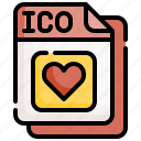 ico, file, format, archive, document