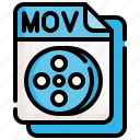 mov, format, file, document