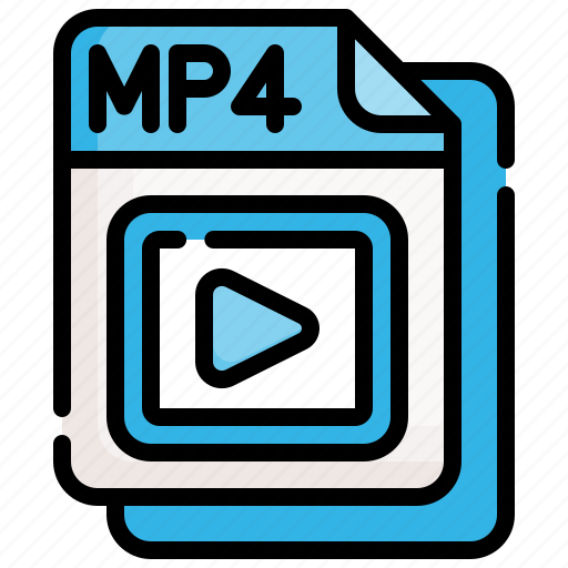 Mp4, audio, music, files, and, folders icon - Download on Iconfinder