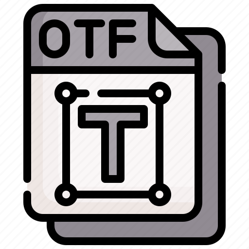 Otf, files, and, folders, format icon - Download on Iconfinder