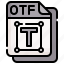 otf, files, and, folders, format 