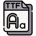 ttf, files, and, folders, format, extension
