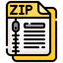 zip, archive, document, file