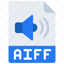 aiff, file, document, filetype, audio