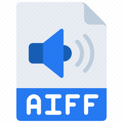 Aiff, file, document, filetype, audio icon - Download on Iconfinder