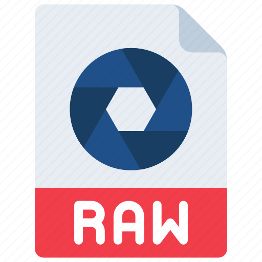 Raw, file, document, filetype, paper icon - Download on Iconfinder