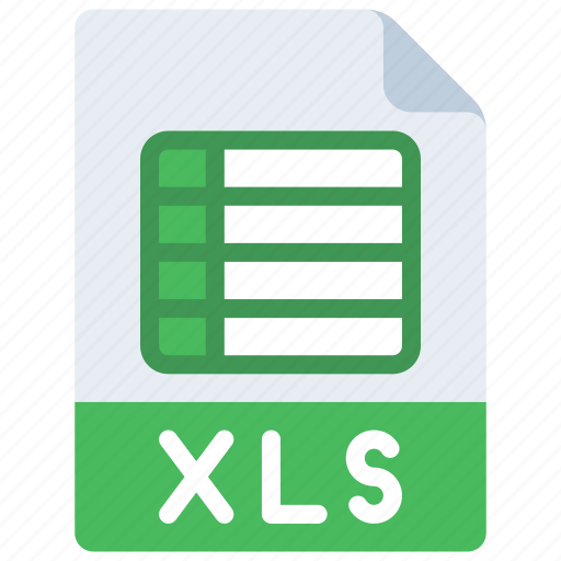 Xls, file, document, filetype, excel icon - Download on Iconfinder