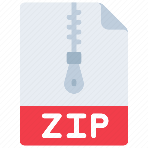 Zip, file, document, filetype, compressed icon - Download on Iconfinder