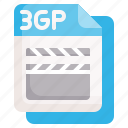 3gp, extension, folders, file, archive