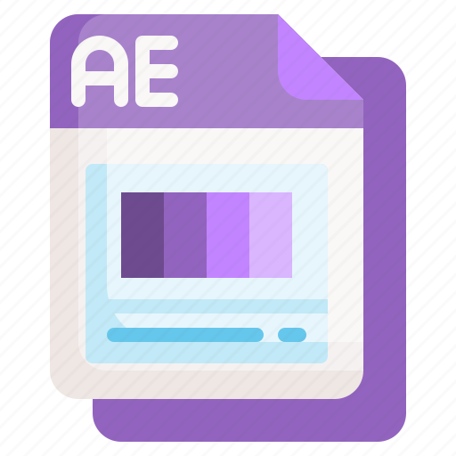 Ae, file, format, extension, document icon - Download on Iconfinder