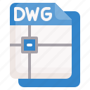 dwg, extension, format, archive
