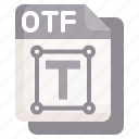 otf, files, and, folders, format
