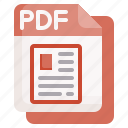 pdf, document, file, extension