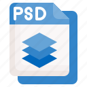 psd, file, document, format
