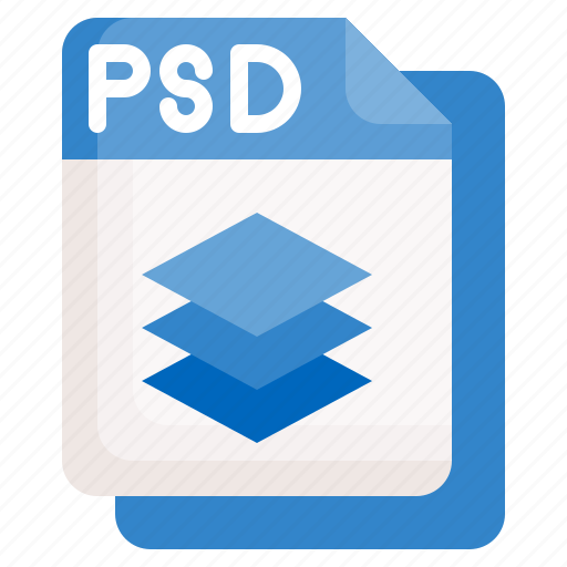 Psd, file, document, format icon - Download on Iconfinder