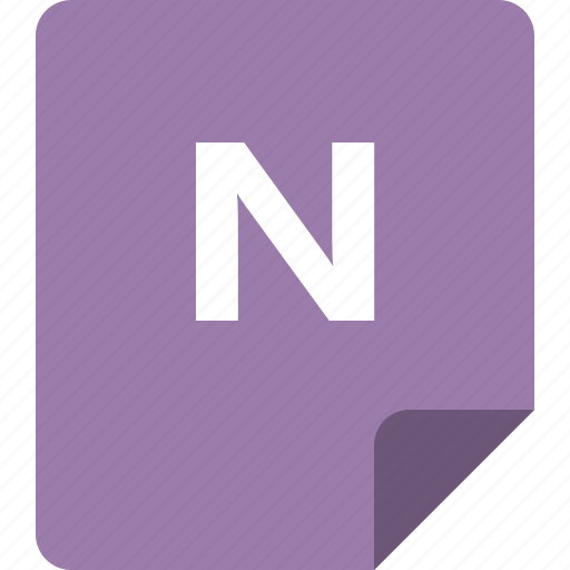 File, folder, format, new, onenote icon - Download on Iconfinder