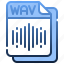 wav, audio, extension, file 