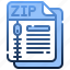 zip, archive, document, file 