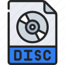 disc, file, document, filetype, documents