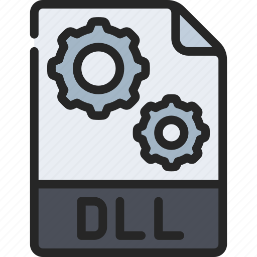 Dll, file, document, filetype, dynamiclink icon - Download on Iconfinder