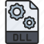 dll, file, document, filetype, dynamiclink 