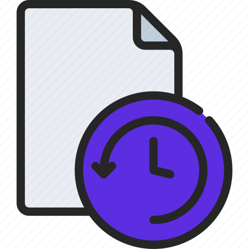 Document, history, file, filetype, documents icon - Download on Iconfinder