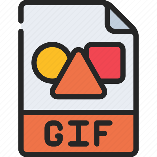 Gif, file, document, filetype, video icon - Download on Iconfinder