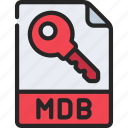 mdb, file, document, filetype, documents