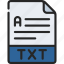 txt, file, document, filetype, documents 