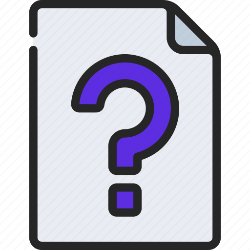 Unknown, document, file, filetype, documents icon - Download on Iconfinder