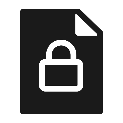 Document, files, folder, format, lock, security, shield icon - Free download
